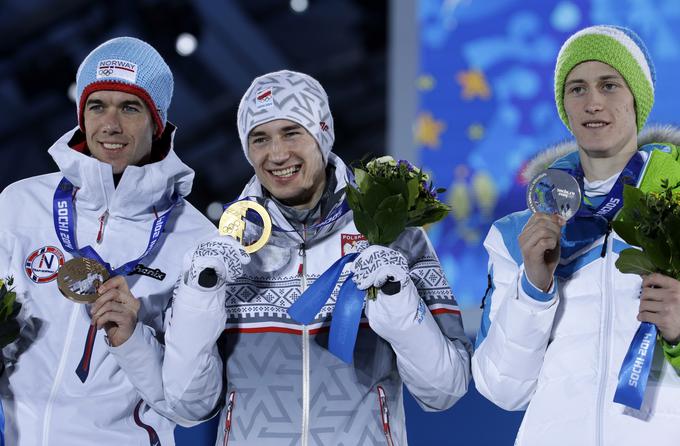 Srebrna posamična medalja na OI v Sočiju 2014 | Foto: Guliverimage