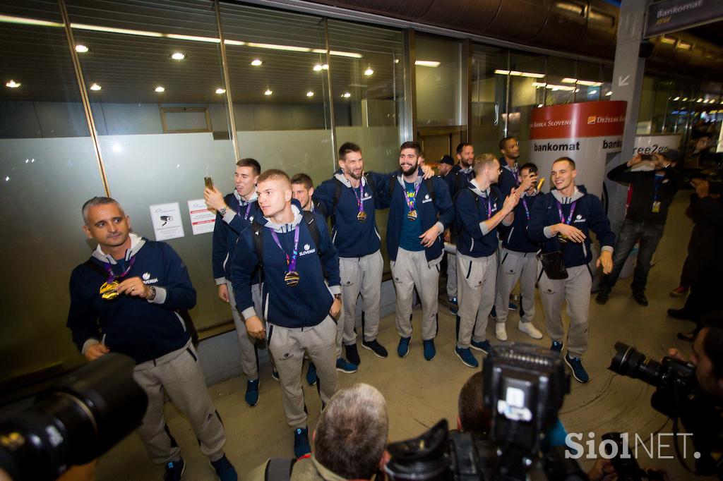 Brnik sprejem eurobasket 2017