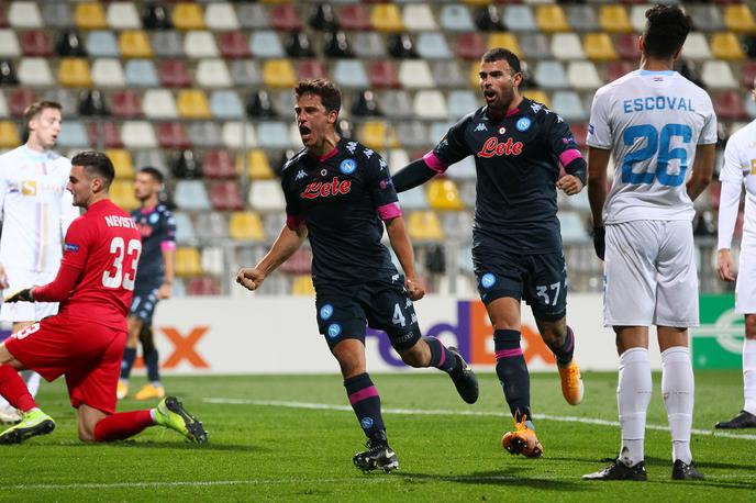 Rijeka - Milan | Simon Rožman je na Reki pričakal enega največjih italijanskih klubov Napoli in tesno izgubil. | Foto Reuters