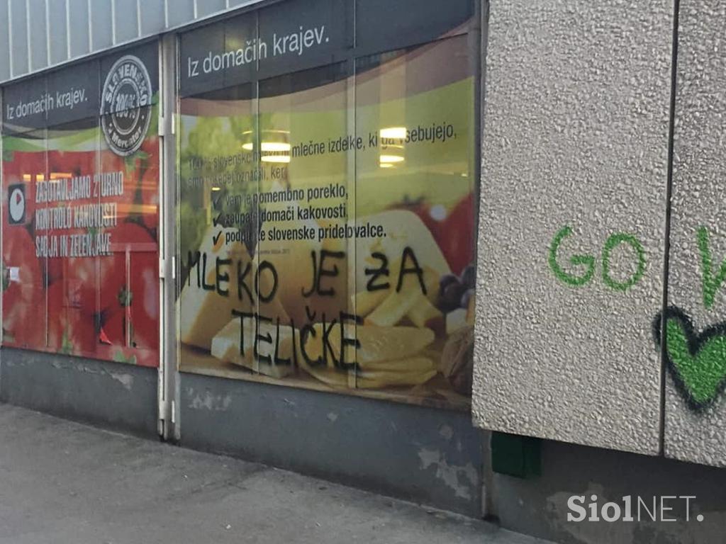 Pro-veganski grafiti