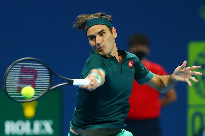 Roger Federer | Roger Federer se je v Dohi poslaovil v četrtfinalu. | Foto Reuters