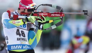 Martin Fourcade še do ene zmage, Faku se je tresla roka