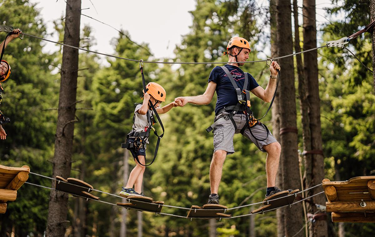 Adrenalinski park Kope | Foto arhiv naročnika