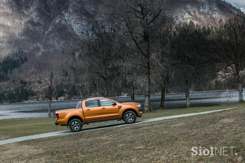 Ford ranger - fotogalerija testnega vozila