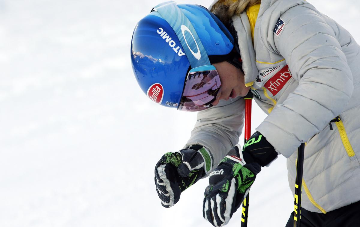 Mikaela Shiffrin | Mikaela Shiffrin pred hitrostnim trojčkom v Banskem. | Foto Getty Images