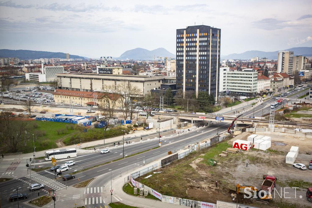 Emonika v Ljubljani, začenja se gradnja.