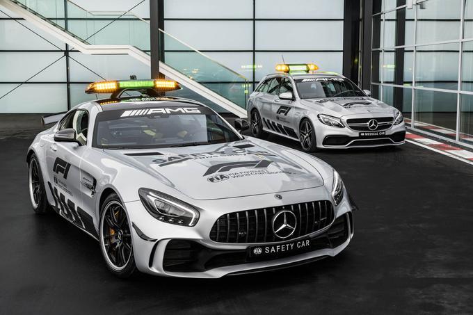 Srebrni puščici bosta skrbeli za varnost na dirkališčih Formule 1. | Foto: Mercedes-Benz