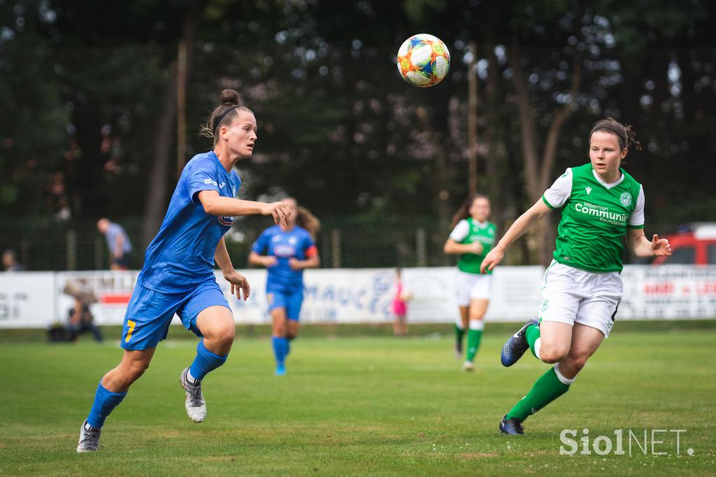 ŽNK Pomurje Beltinci, Hibernian, liga prvakinj