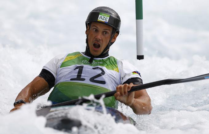 Jure Meglič je leta 2016 na olimpijskih igrah v Riu tekmoval za Azerbajdžan in je osvojil 14. mesto. | Foto: Reuters