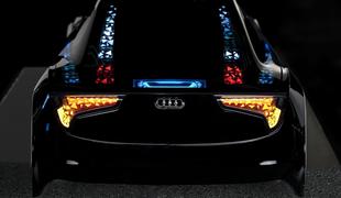 Audi bo prihodnost osvetlil z OLED-matričnimi žarometi