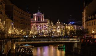 Kako so pričakali novo leto v Ljubljani?