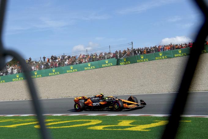 Lando Norris je dobil prvi prosti trening. | Foto: Guliverimage