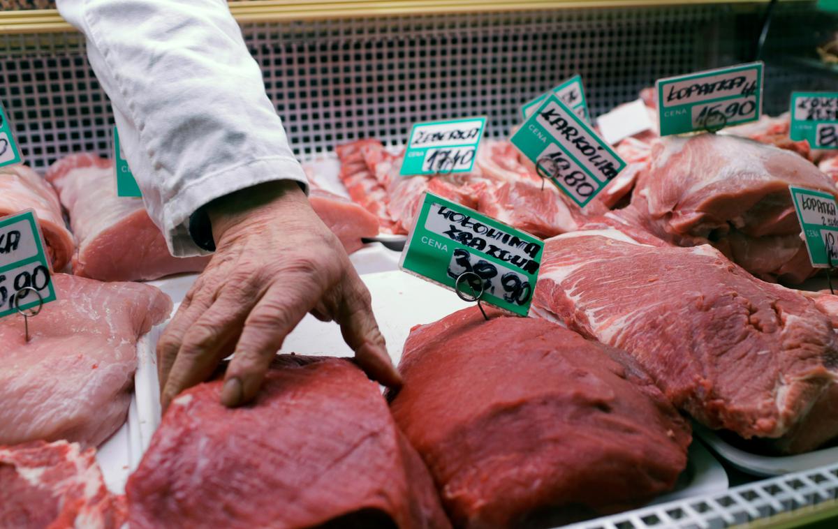 meso Poljska | Pristojni v Sloveniji so v luči afere s spornim poljskim mesom za zdaj odkrili en sporen primer mase za kebab. | Foto Reuters