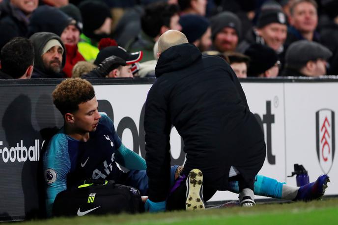 Dele Alli | Tottenham je v nekaj dneh ostal brez treh najboljših strelcev. | Foto Reuters