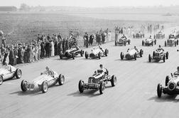 Nekoč vojaško letališče, 1950 kraj prve dirke F1