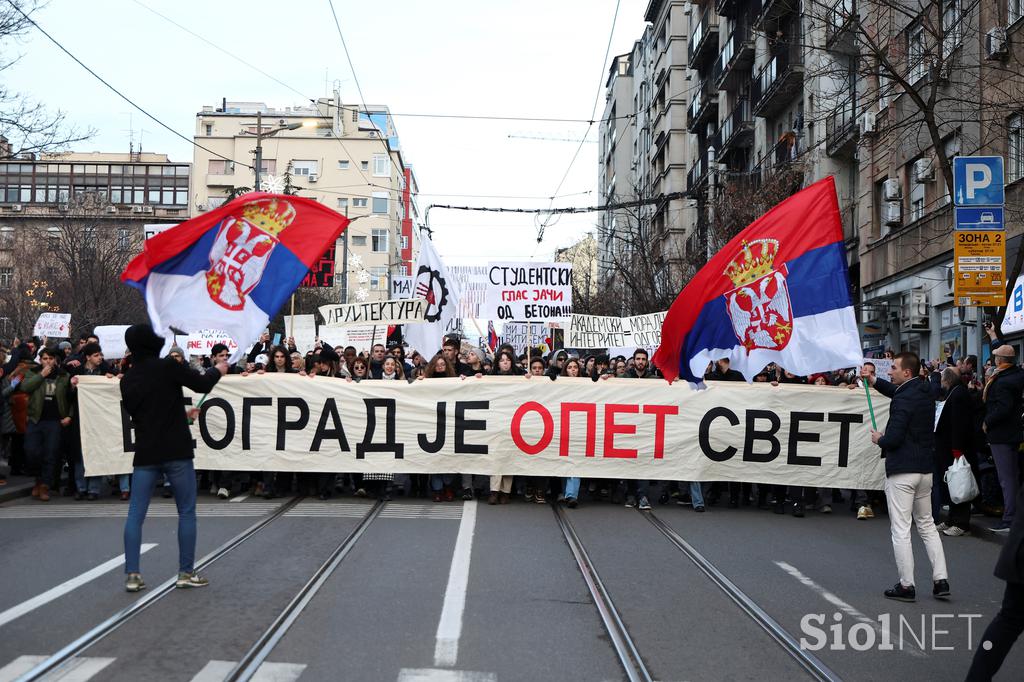 Srbija protest