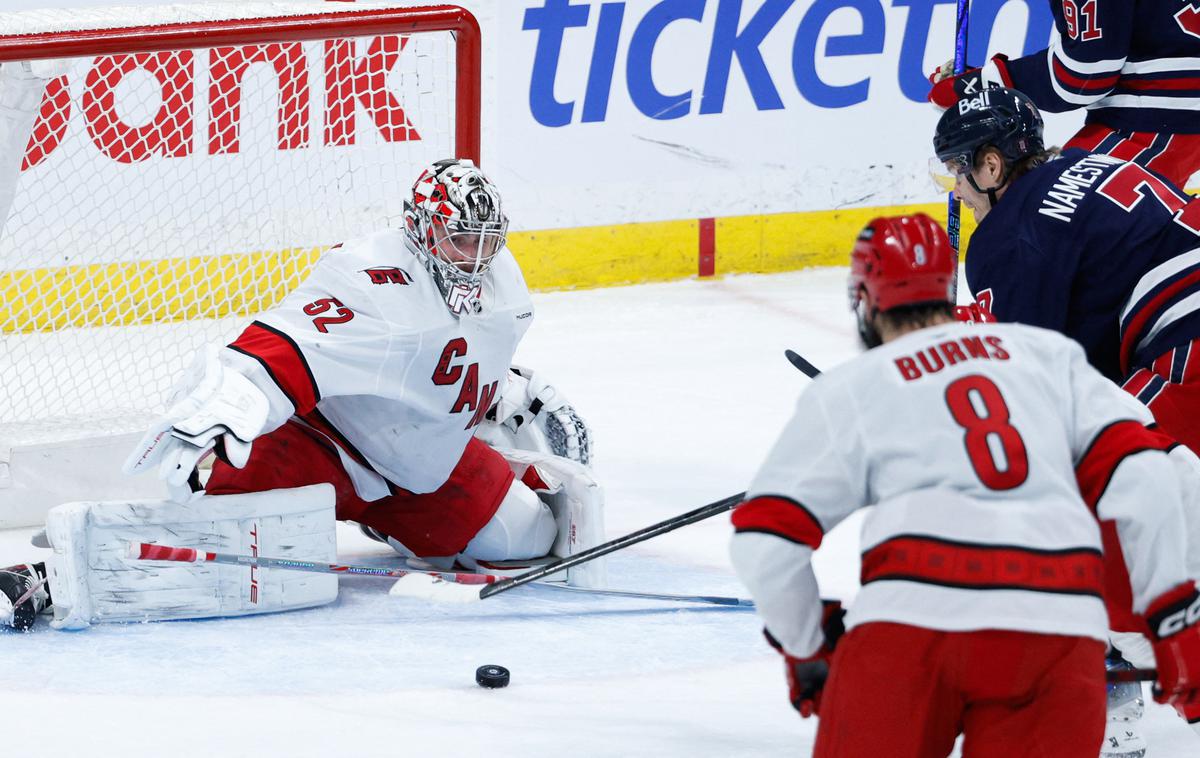 Winnipeg Jets Carolina | Winnipeg Jets so s 3:0 premagali Carolino.  | Foto Reuters