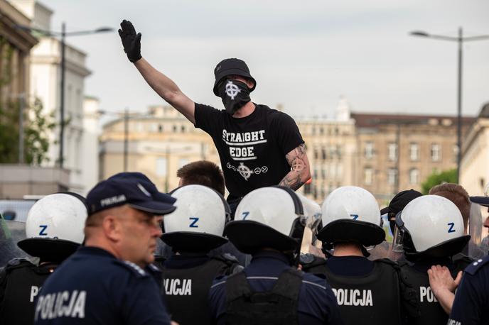 skrajna desnica | V nemški zvezni deželi Saška in na Poljskem so v okviru racije proti skupini skrajnih desničarjev pridržali osem ljudi in preiskali 20 objektov.. | Foto Reuters