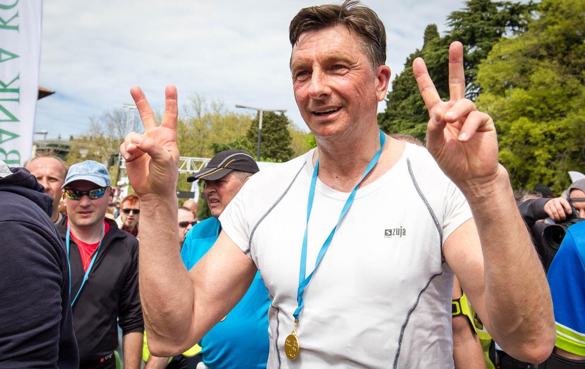 Borut Pahor Istrski maraton | Foto Peter Kastelic