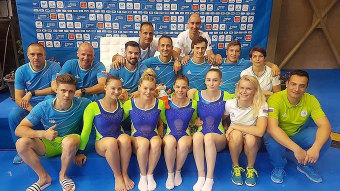 Telovadke in telovadci so močno oplemenitili slovensko bero medalj. | Foto: OKS