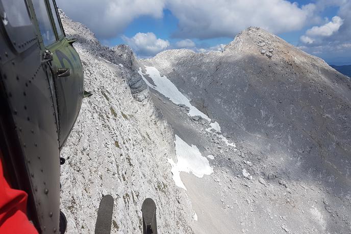 reševanje gore | Reševalci so imeli ta konec tedna spet veliko dela z reševanjem v gorah.  | Foto PU Kranj