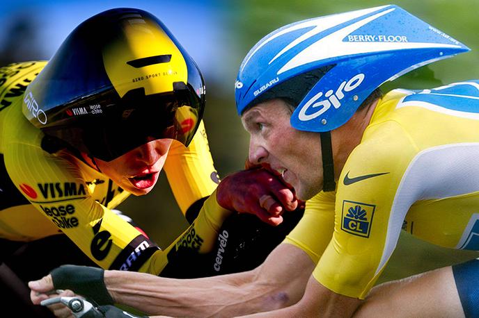 Lance Armstrong, Jonas Vingegaard | Foto Guliverimage