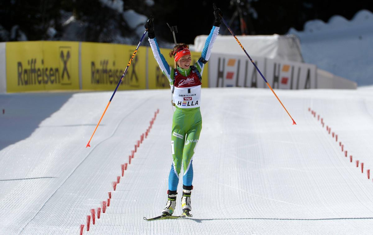 Lena Repinc mladinsko SP 2021 | Slovenska biatonka Lena Repinc je na svetovnem mladinskem prvenstvu v ZDA osvojiča še drugo srebrno medaljo. | Foto Guliverimage