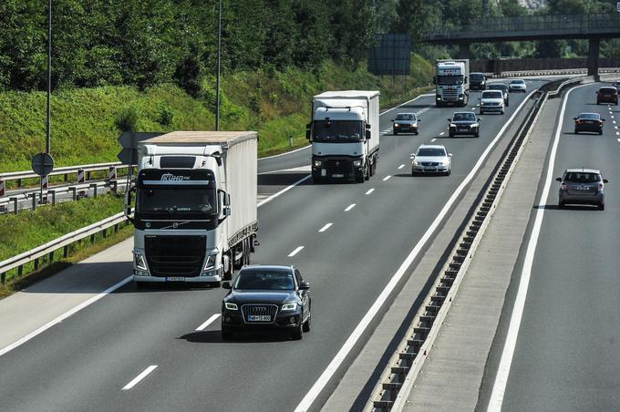 Na Darsu so povedali, da je podravska avtocesta sposobna prevzeti ta tovorni promet, saj z njim tudi ni tako obremenjena kot na primer štajerska in primorska avtocesta.  | Foto: Gašper Pirman