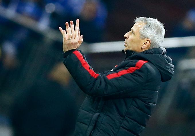 Lucien Favre se je v Nici znašel odlično. | Foto: Reuters