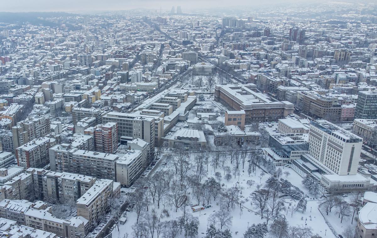 sneg, Beograd | Vremenoslovci pred novimi snežnimi padavinami svarijo tako v BiH kot sosednji Srbiji, poročajo regionalni mediji. | Foto Reuters