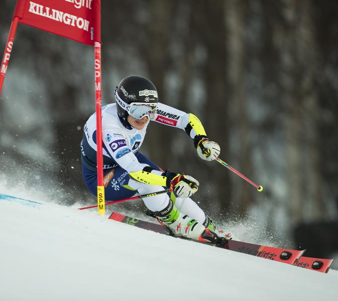 Tina Robnik je zadnji trening končala z okrvavljenim obrazom. | Foto: Reuters