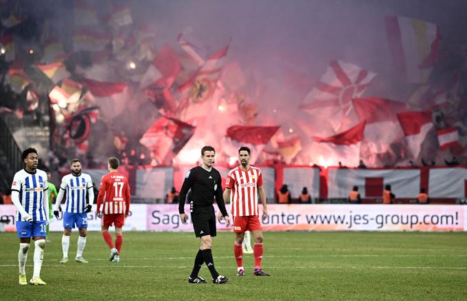 Union je zadel boleč udarec mestnemu tekmecu Herthi. | Foto: Reuters