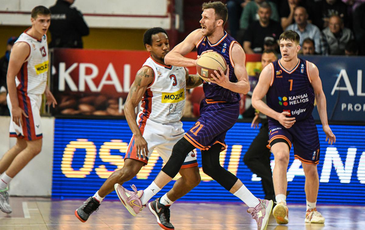 Helios Suns Blaž Mahkovic | Helios je izgubil v Čačku. | Foto ABA/Dragana Stjepanović