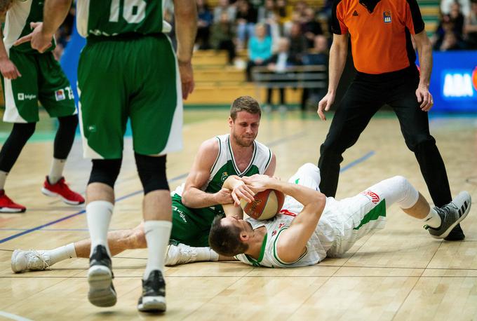 Krka vs Petrol Olimpija liga ABA | Foto: Vid Ponikvar