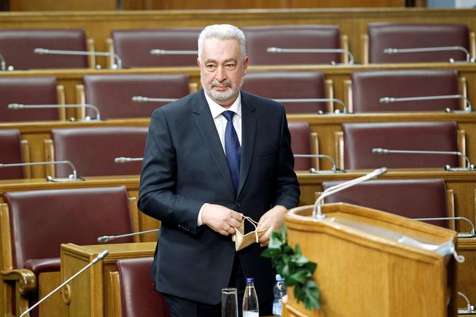 Zdravko Krivokapić | Črnogorski premier Zdravko Krivokapić je sprožil postopek za odstavitev ministra za pravosodje Vladimirja Leposavića. | Foto Reuters