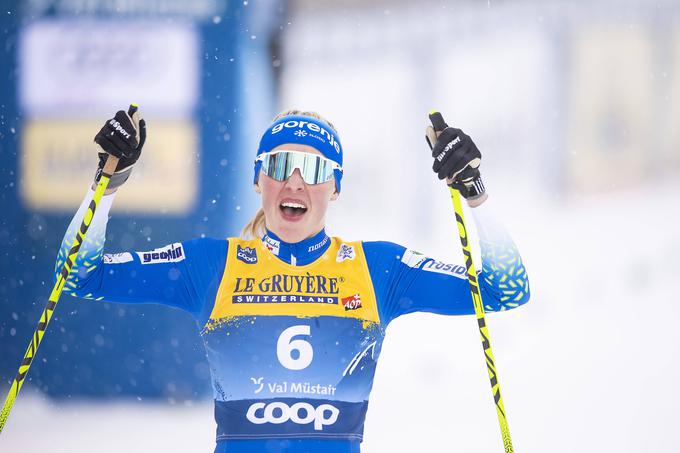 Anamarija Lampič je bila v zadnjih milimetrih za las močnejša. | Foto: Guliverimage/Vladimir Fedorenko