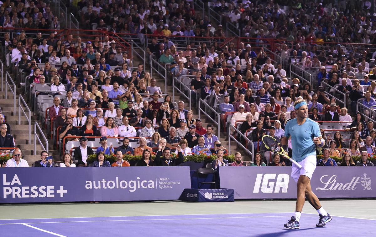 Rafal nadal | Španec Rafael Nadal se bo v finalu teniškega turnirja ATP v Montrealu pomeril z Rusom Danilom Medvedevom. | Foto Getty Images