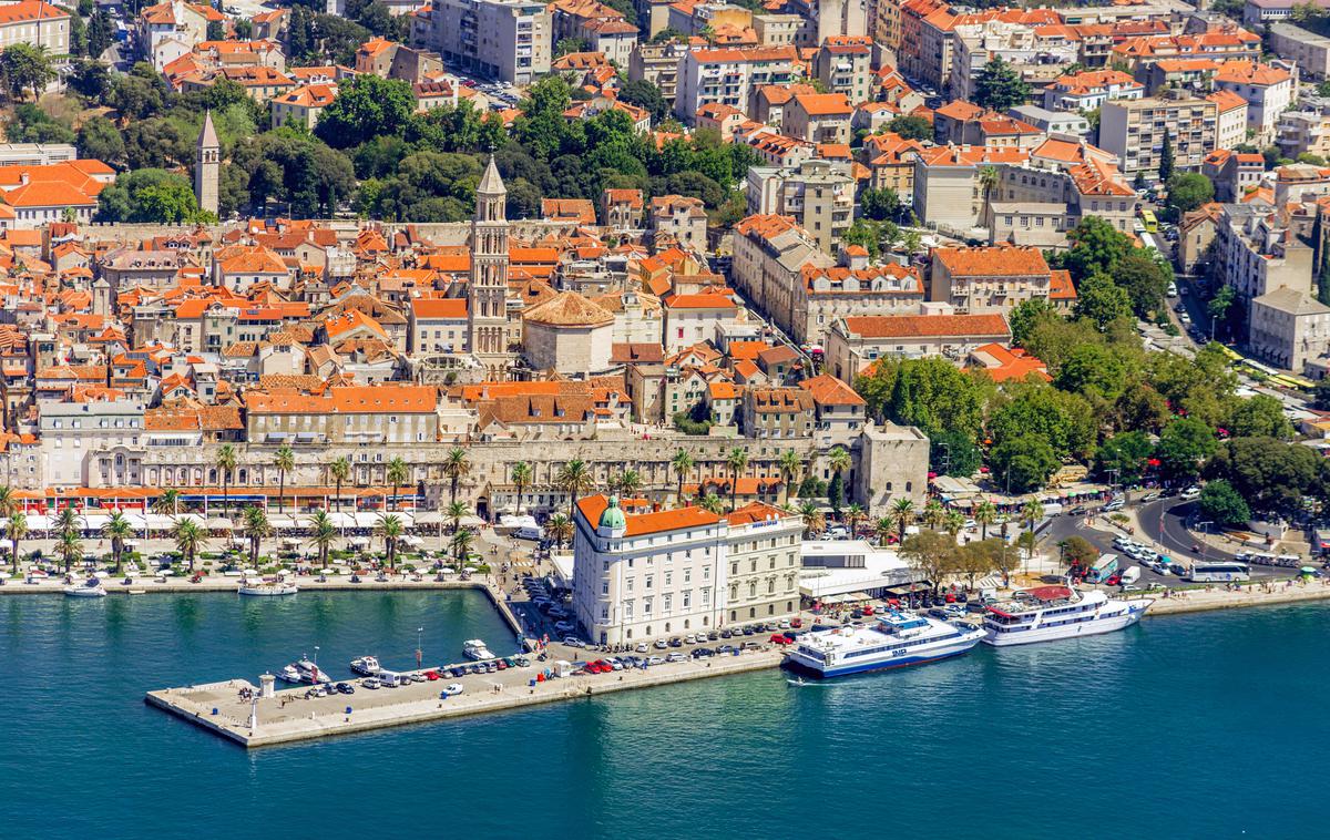 split | Napad se je zgodil v nedeljo okoli 3. ure zjutraj v Splitu. | Foto Hrvaška turistična skupnost