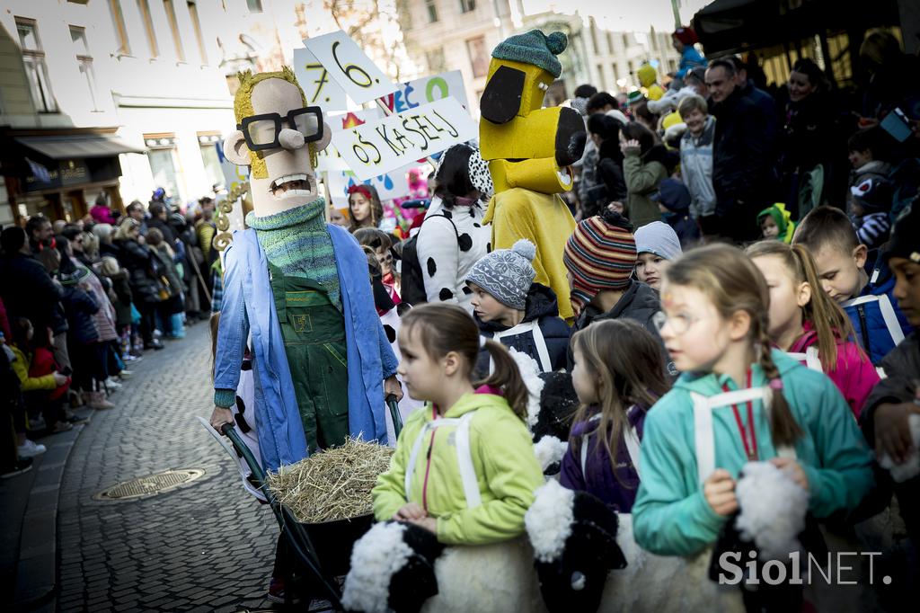 pustni karneval v Ljubljani