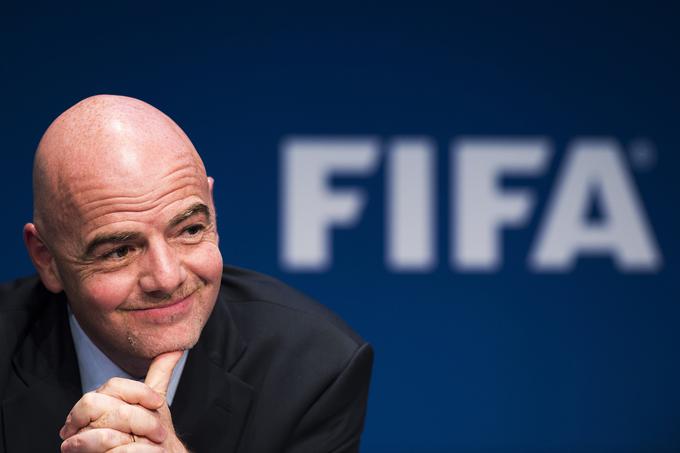 Gianni Infantino bo kljub rdečim številkam nacionalnim zvezam v naslednjem štiriletnem obdobju povečal prihodke s strani Fife. | Foto: Sportida