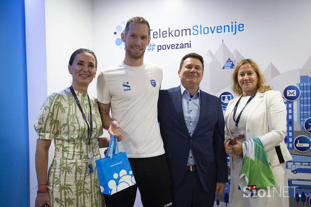 slovenski odbojkarji Telekom Slovenije