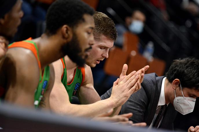 Bourges - Cedevita Olimpija | Na vrata Cedevite Olimpije je ponovno potrkal koronavirus. | Foto KK Cedevita Olimpija