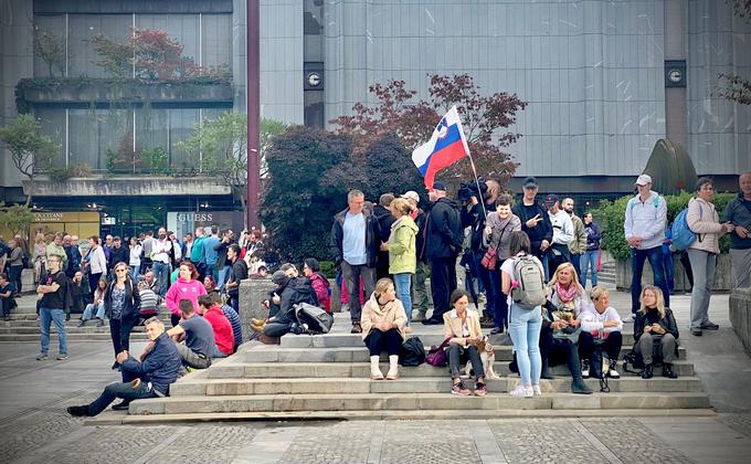 Protest v Ljubljani | Foto: Ana Kovač