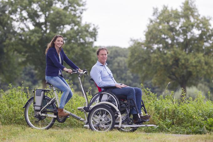 Rolstoeltransportfiets met trapondersteuning_1200x800 | Foto: e-kolesar.si – POF d.o.o., Van Raam