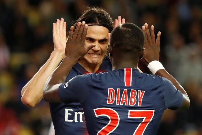 Edinson Cavani | PSG je z zadetkom Edinsona Cavanija prišel do 14. zaporedne zmage. | Foto Reuters