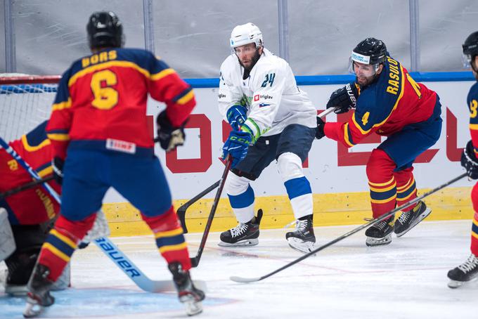 Slovenci in Romuni so se do zdaj srečali osemkrat, osemkrat so zmagali Slovenci. Zadnjo tekmo sta reprezentanci odigrali leta 2022, ko so Slovenci v Ljubljani zmagali z 9:1. | Foto: Domen Jančič