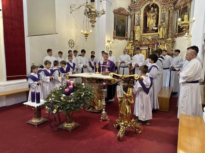 "Za duhovnika je božič delovnik," pove Ferlež. | Foto: Osebni arhiv