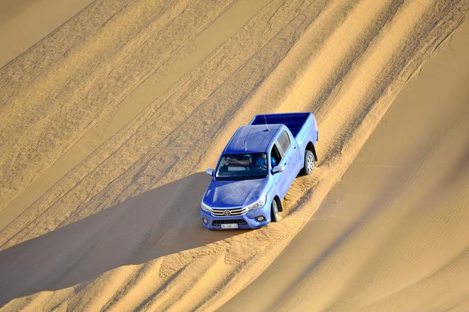 Toyota hilux Namibia - vožnja po sipinah - fotogalerija | Foto: Jure Gregorčič