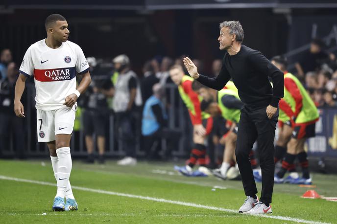 Luis Enrique Kylian Mbappe | Luis Enrique bo s PSG danes lovil finale lige prvakov. | Foto Guliverimage