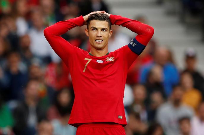 Cristiano Ronaldo | Cristiano Ronaldo ni še nikoli izpustil velikega tekmovanja. Zaigral je na devetih zapored. Bo uspešen niz nadaljeval tudi v Katarju? | Foto Reuters